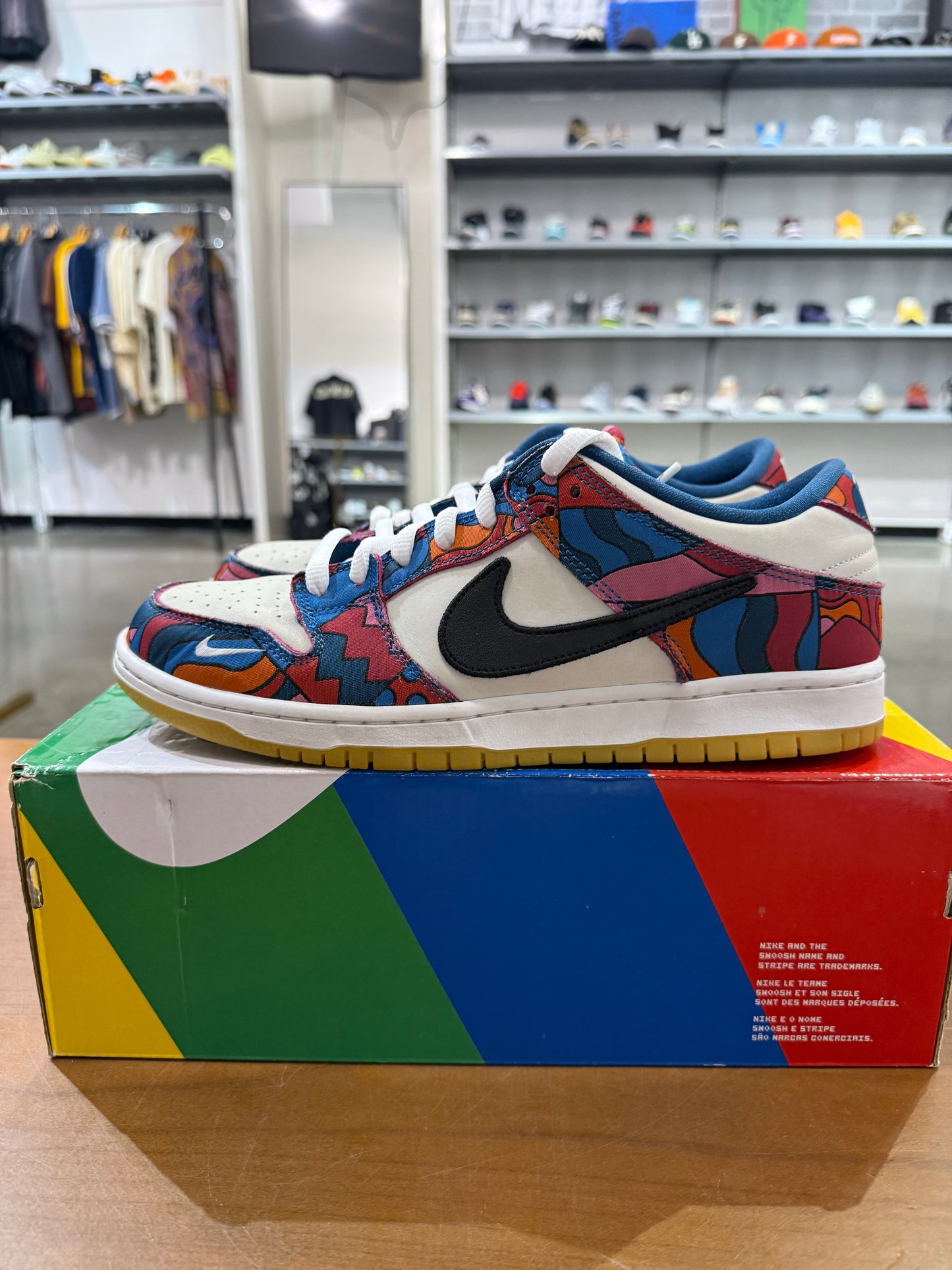 Preowned Nike SB Dunk Low Parra Abstract Art