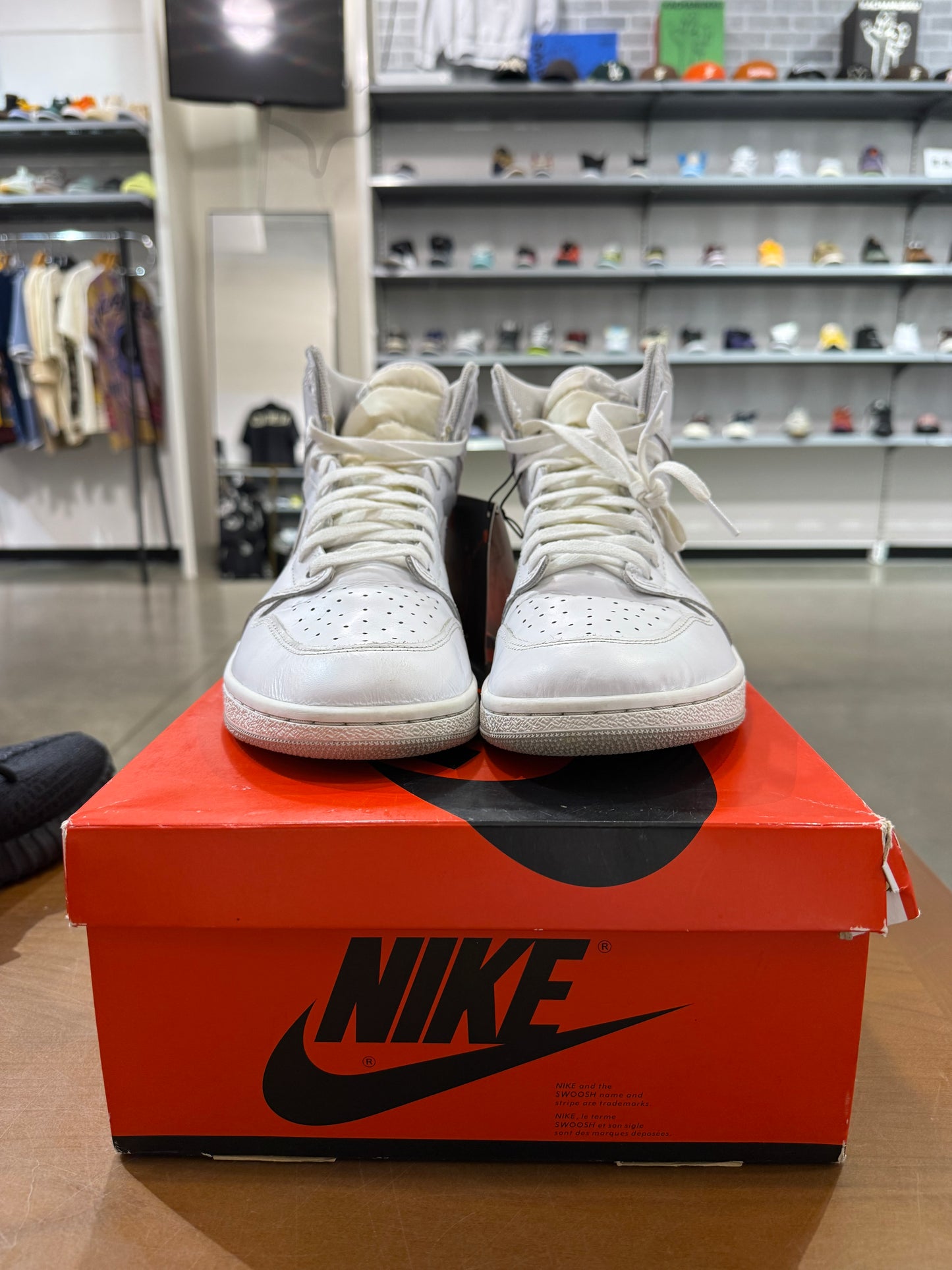 Preowned Air Jordan 1 85 Neutral Grey