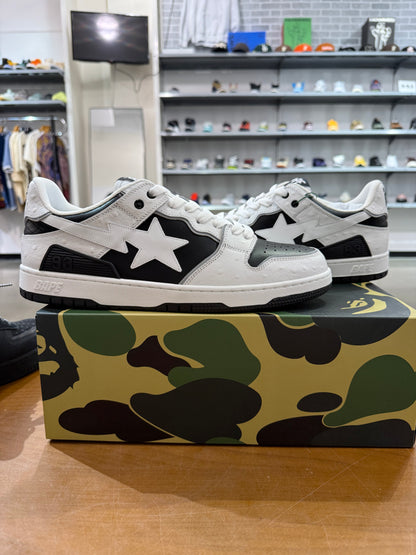A Bathing Ape Sk8 Sta #1 Ostrick Pack White Black