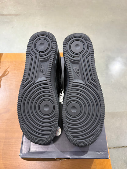 Preowned Air Force 1 Low Black Laser Orange