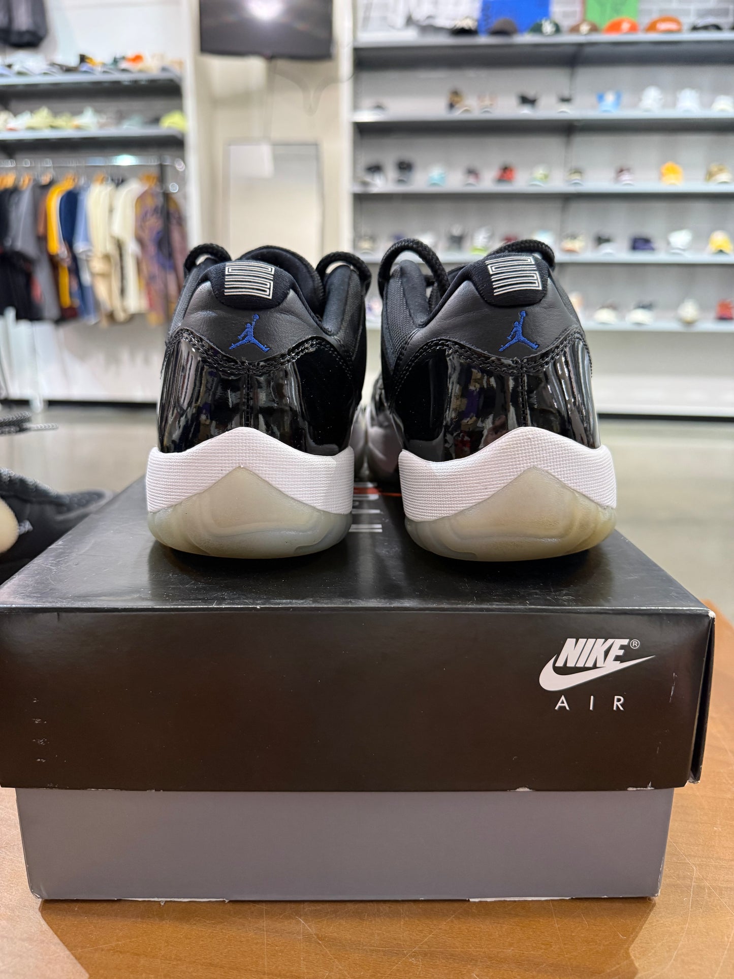 Preowned Air Jordan 11 Low Space Jam