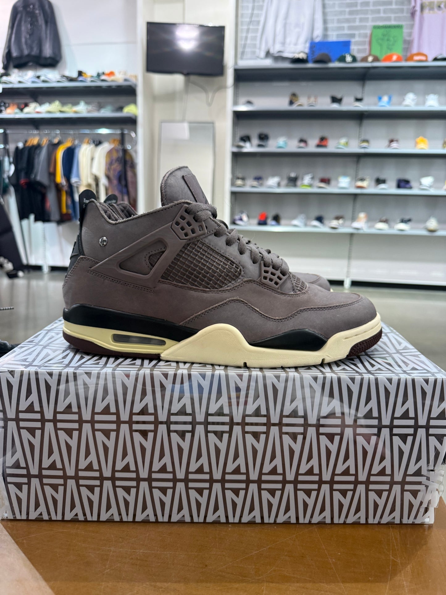 Preowned Air Jordan 4 A Ma Maniere Violet Ore