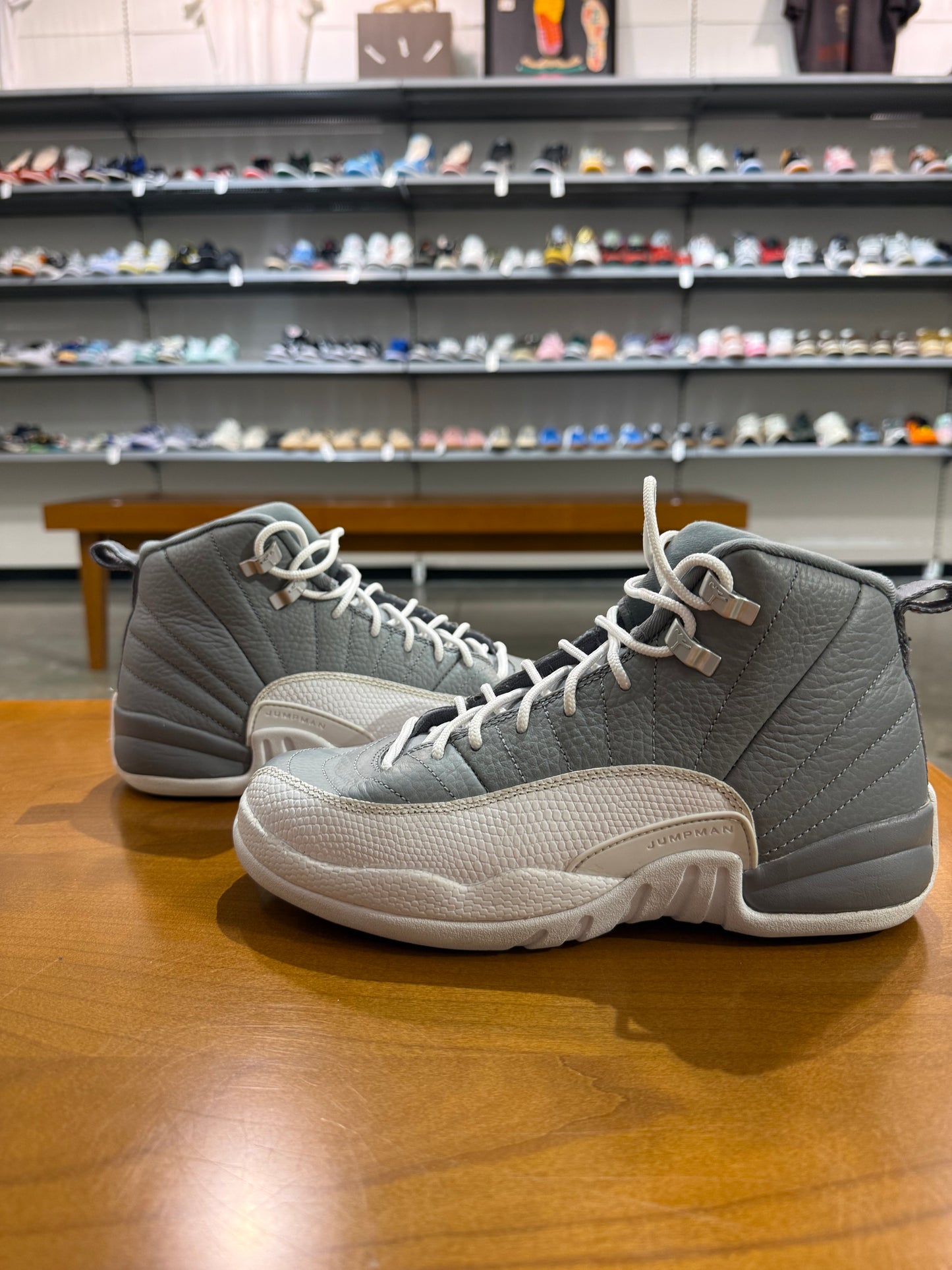 Preowned Air Jordan 12 Stealth