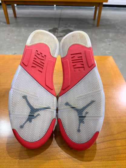 Preowned Air Jordan 5 Fire Red