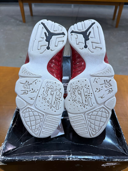 Preowned Air Jordan 9 Gym Red