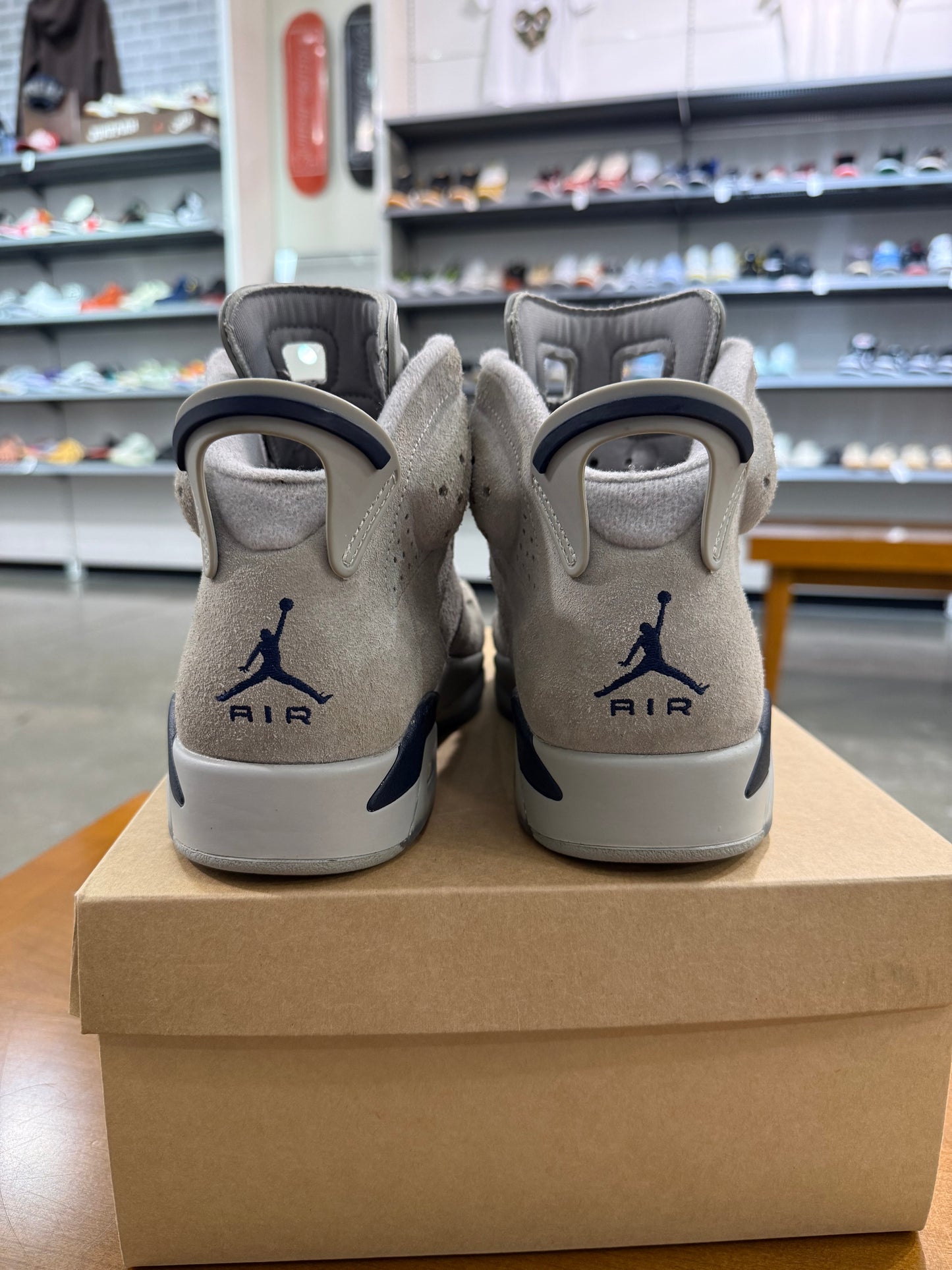 Preowned Air Jordan 6 Georgetown
