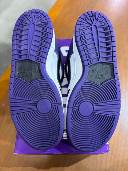 Preowned Nike SB Dunk Low Court Purple