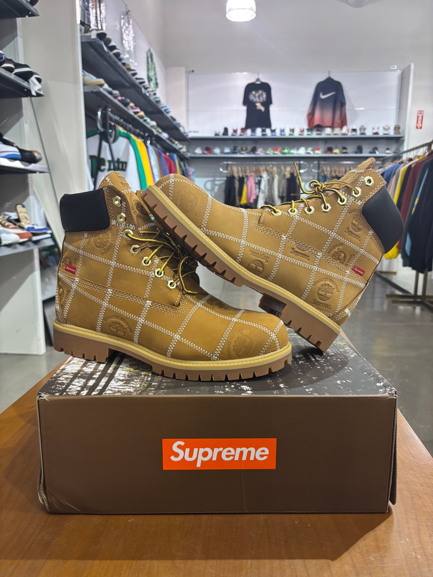 Supreme Timberland 6" Premium Boot Wheat