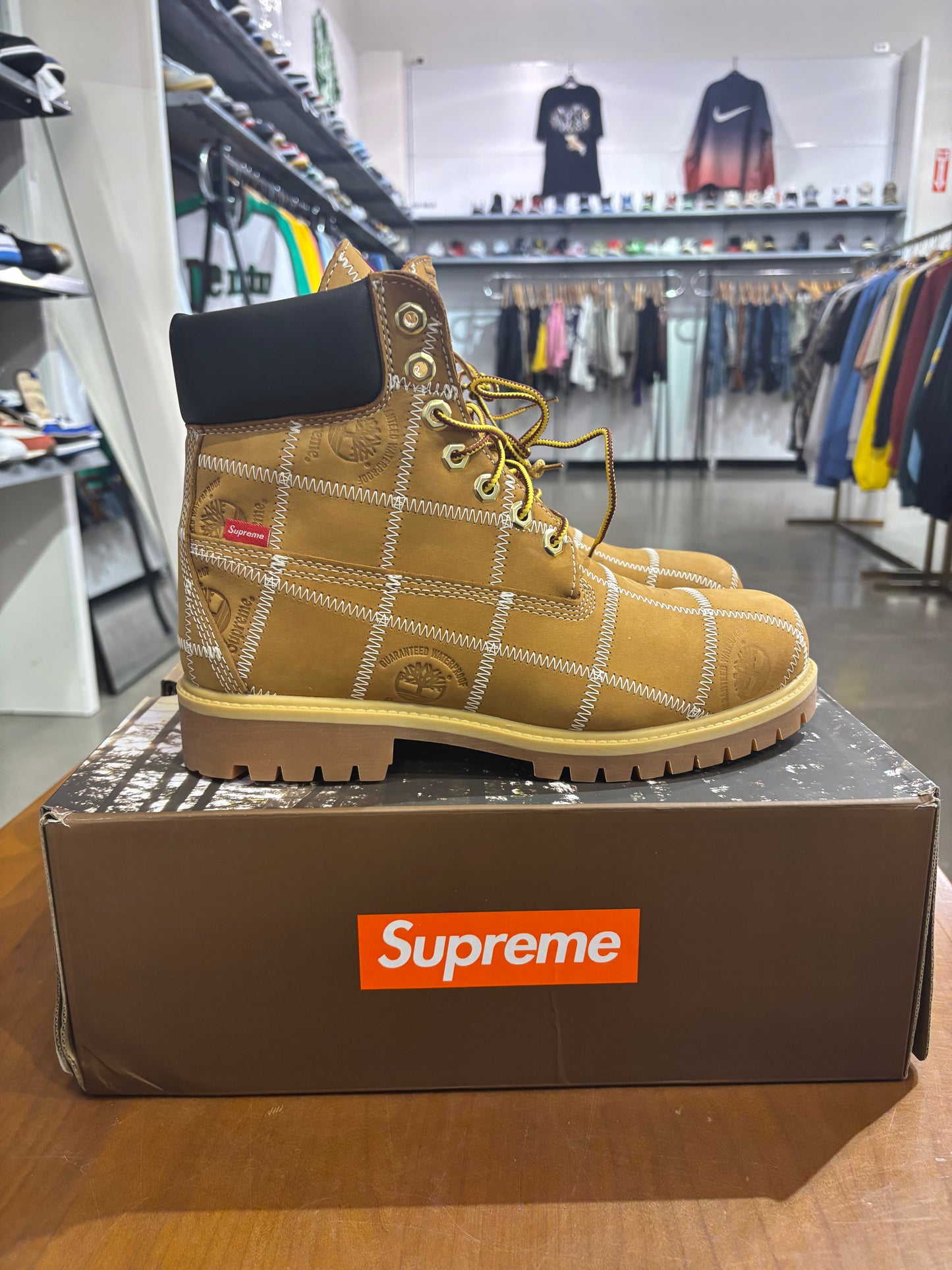 Supreme Timberland 6" Premium Boot Wheat