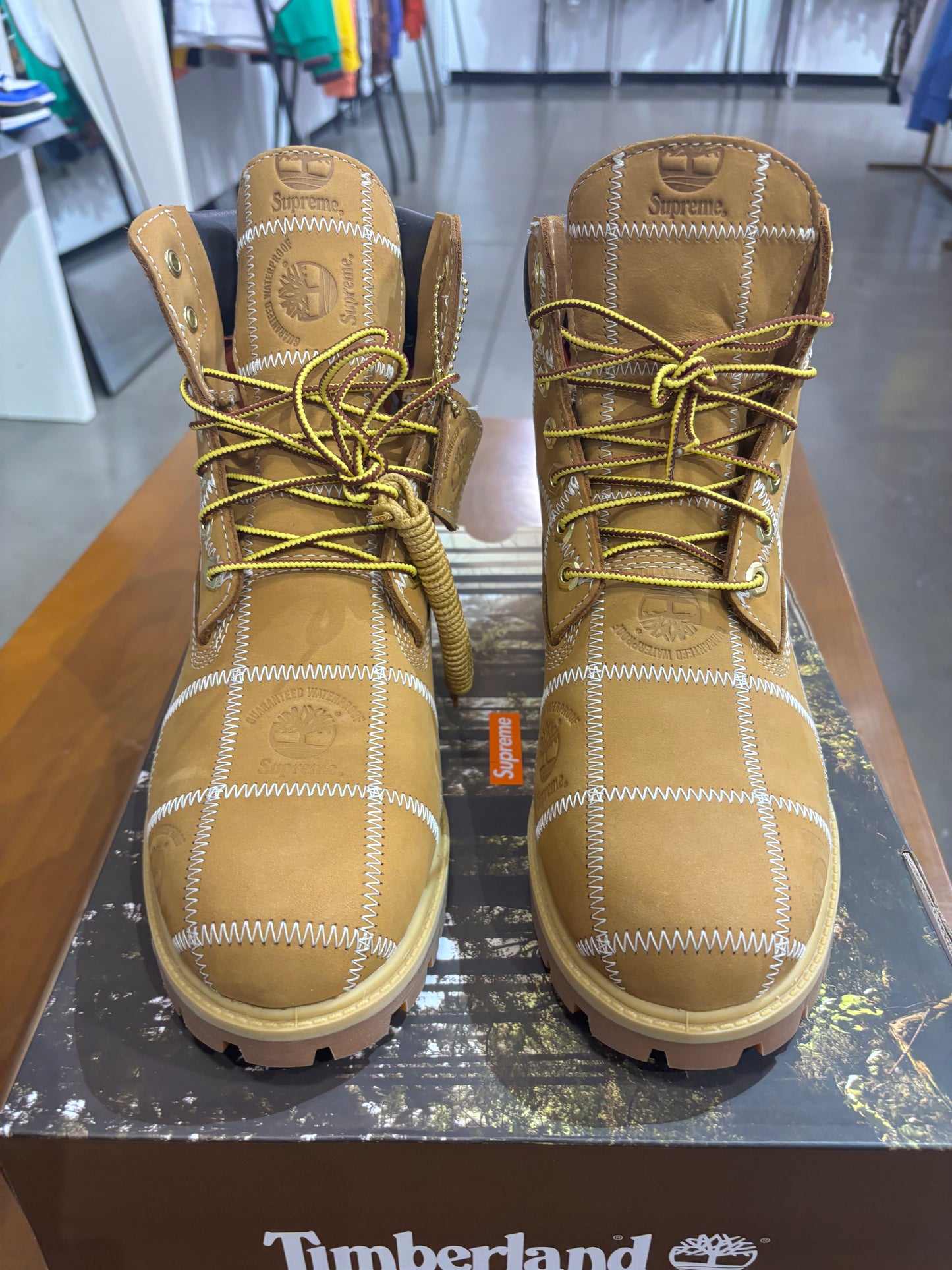 Supreme Timberland 6" Premium Boot Wheat