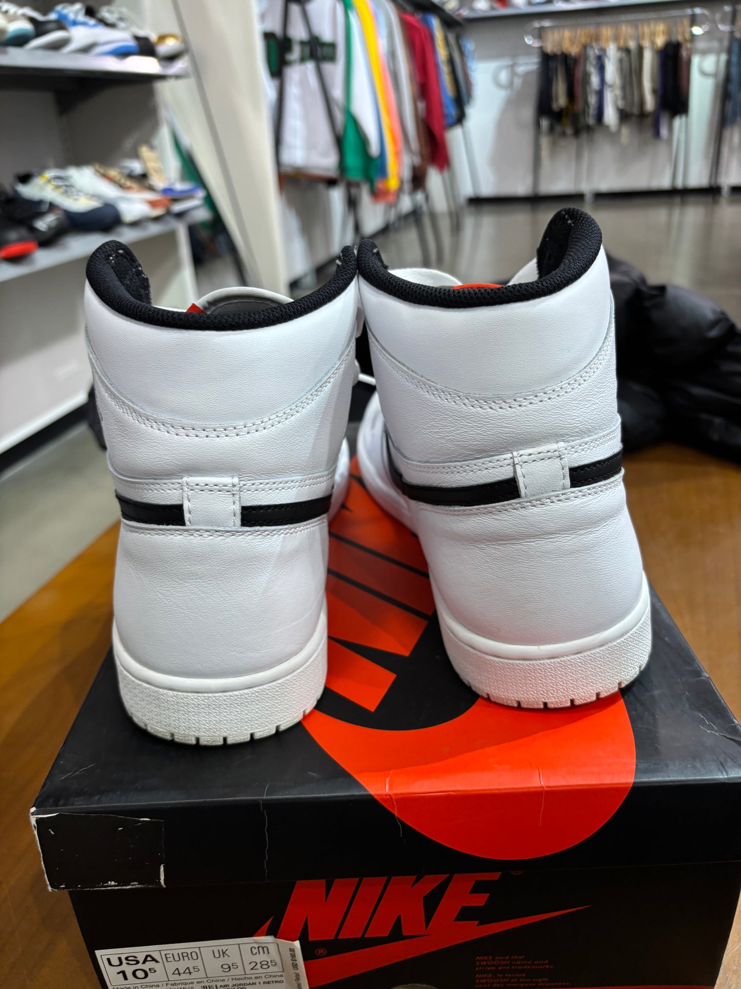 Preowned Air Jordan 1 Yin Yang White