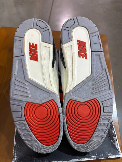 Preowned Air Jordan 3 White Cement Reimagined