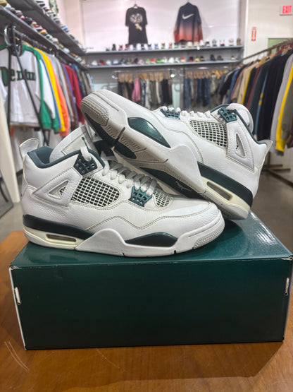 Preowned Air Jordan 4 Oxidized Green