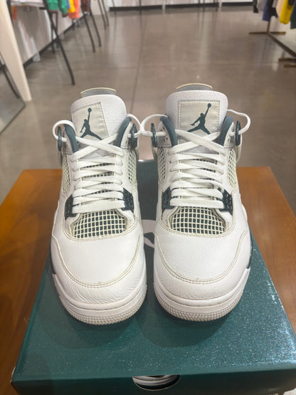Preowned Air Jordan 4 Oxidized Green