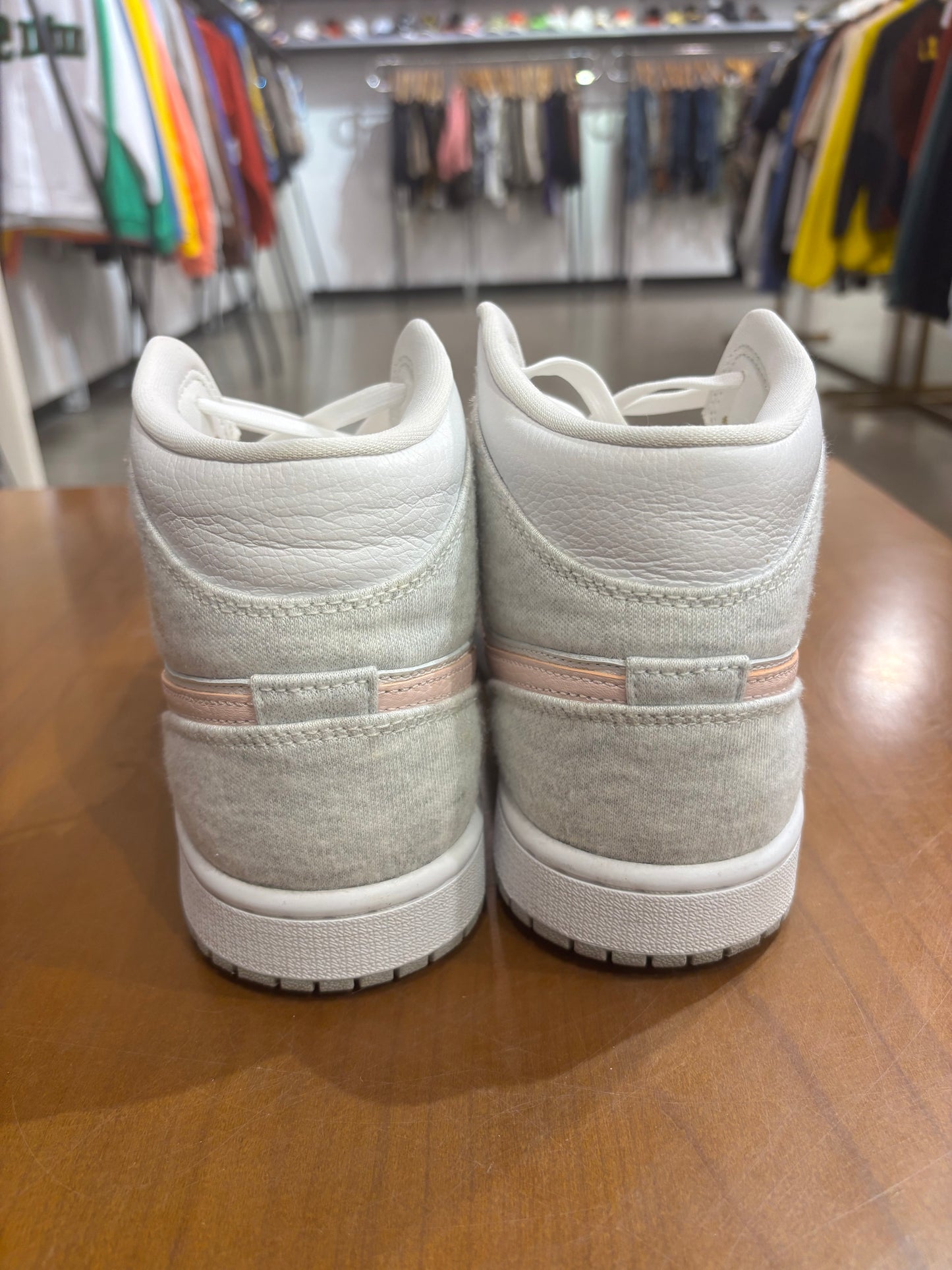 Preowned Air Jordan 1 Mid SE Light Iron Ore