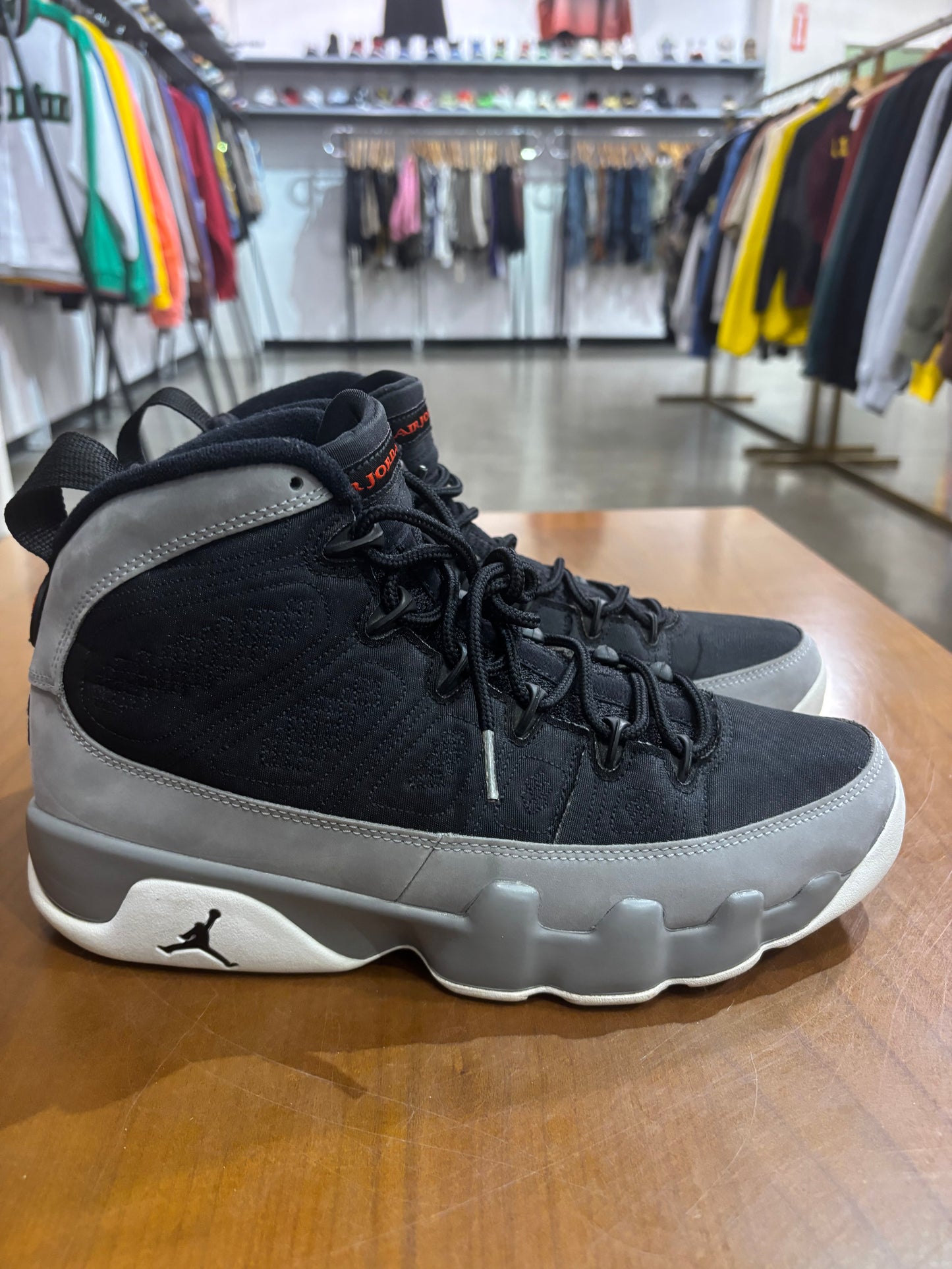 Preowned Air Jordan 9 Particle Grey