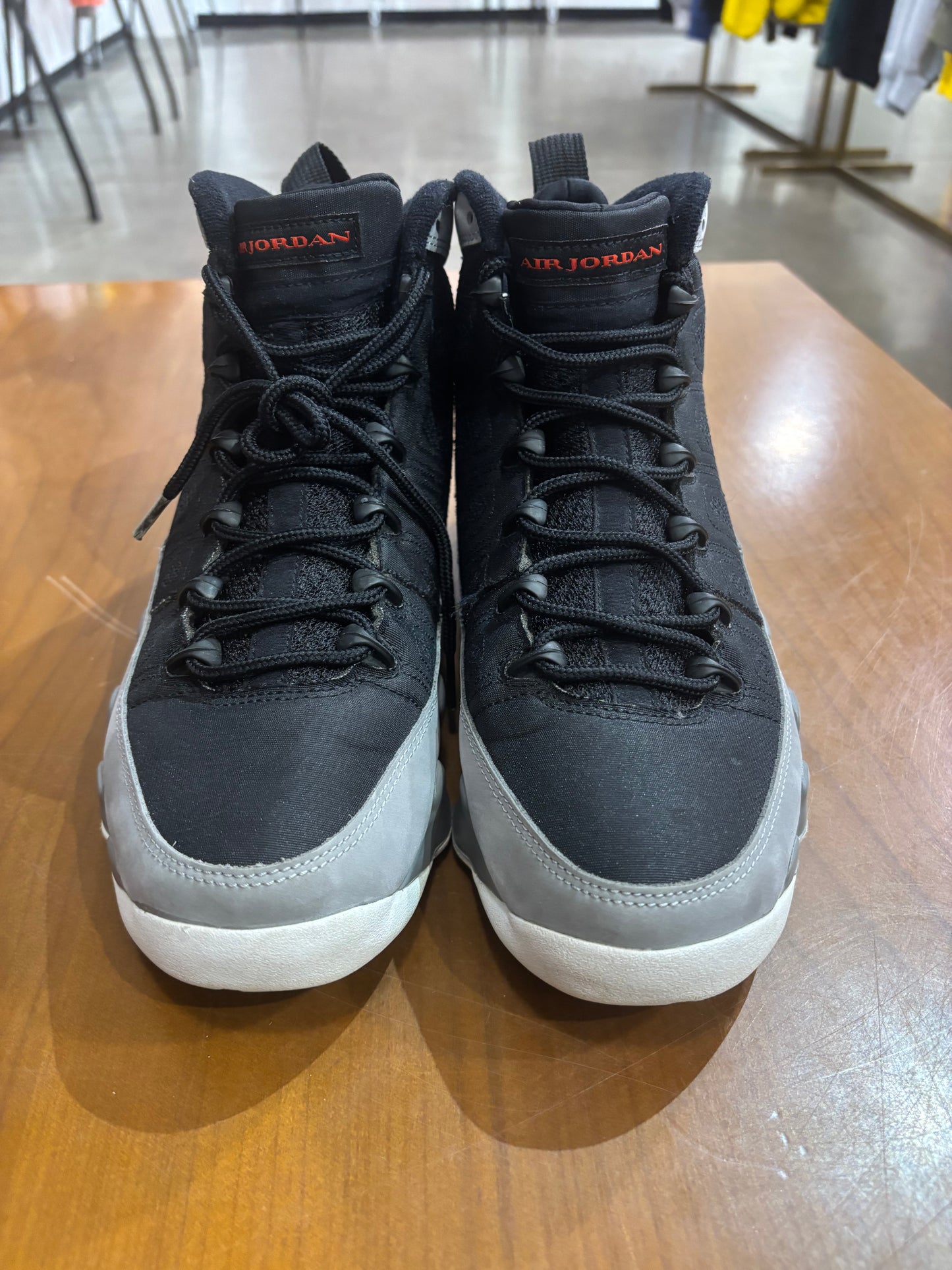 Preowned Air Jordan 9 Particle Grey