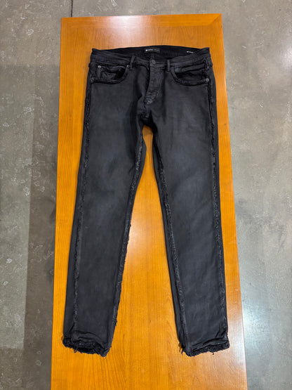 Preowned Purple Jeans P001 Black
