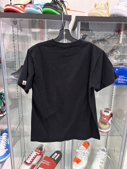 Preowned Bape ABC Camo Rebuild Big Ape Head Tee Black