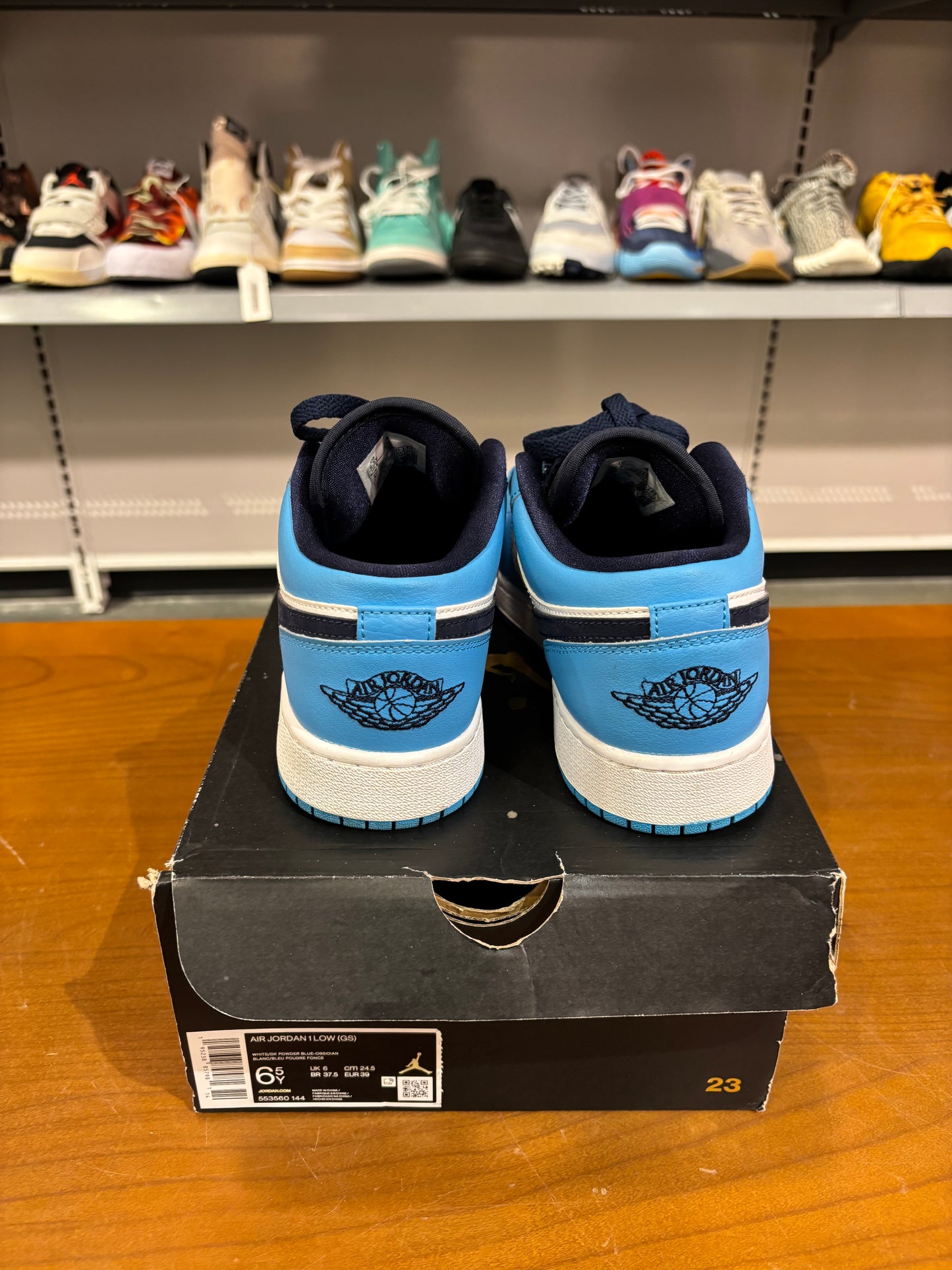 Preowned Air Jordan 1 Low UNC