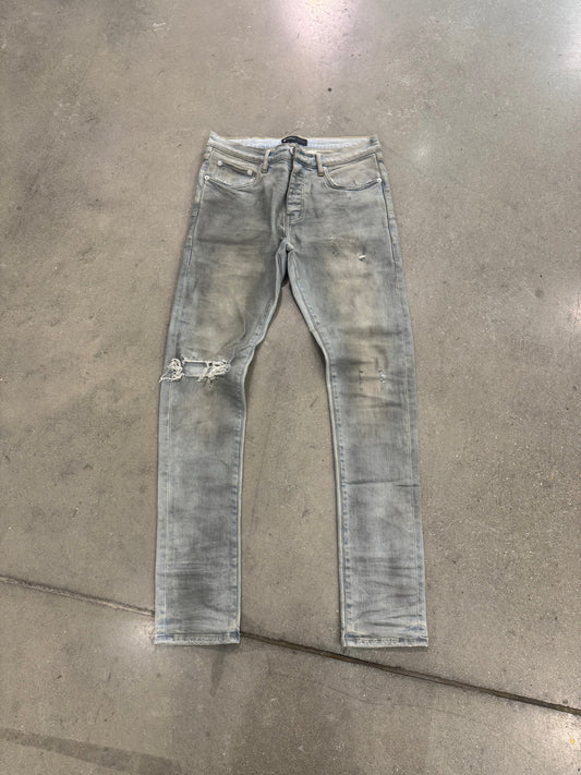 Preowned Purple Jeans P001 Dirty Denim