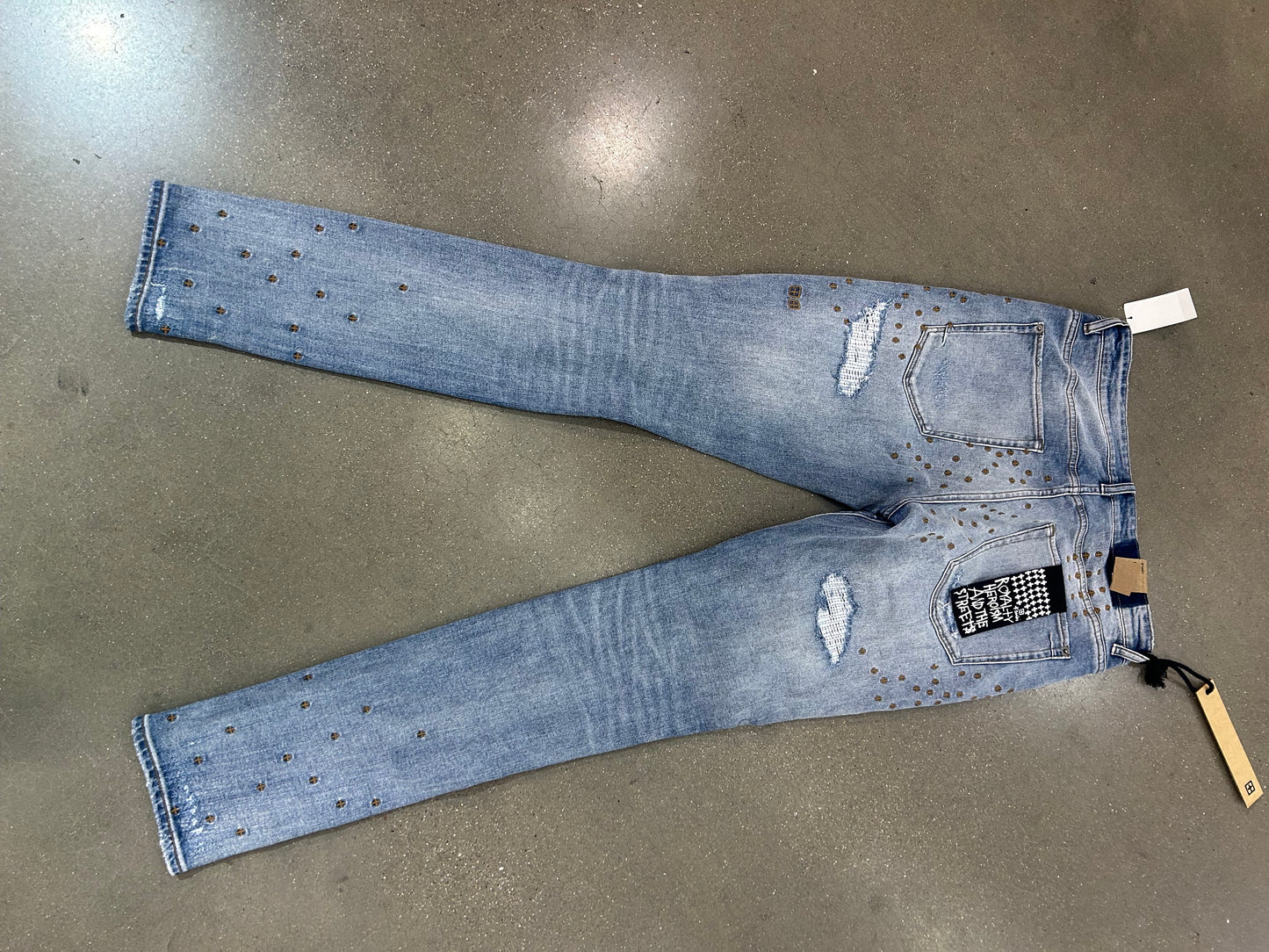 Ksubi Van Winkle Dakota Repair Denim Blue