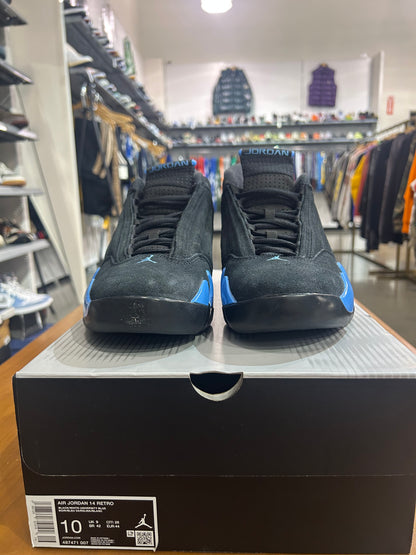 Air Jordan 14 Black University Blue