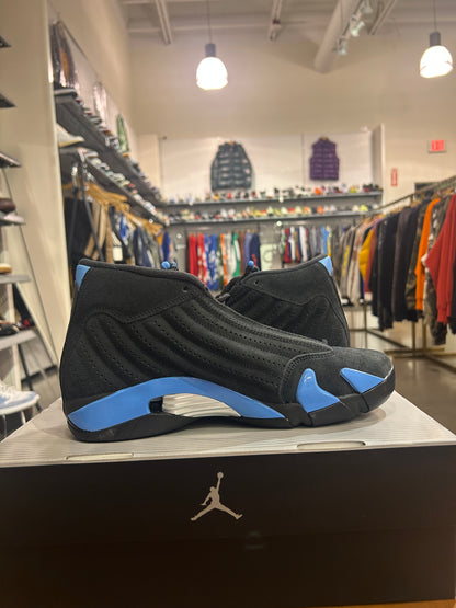 Air Jordan 14 Black University Blue