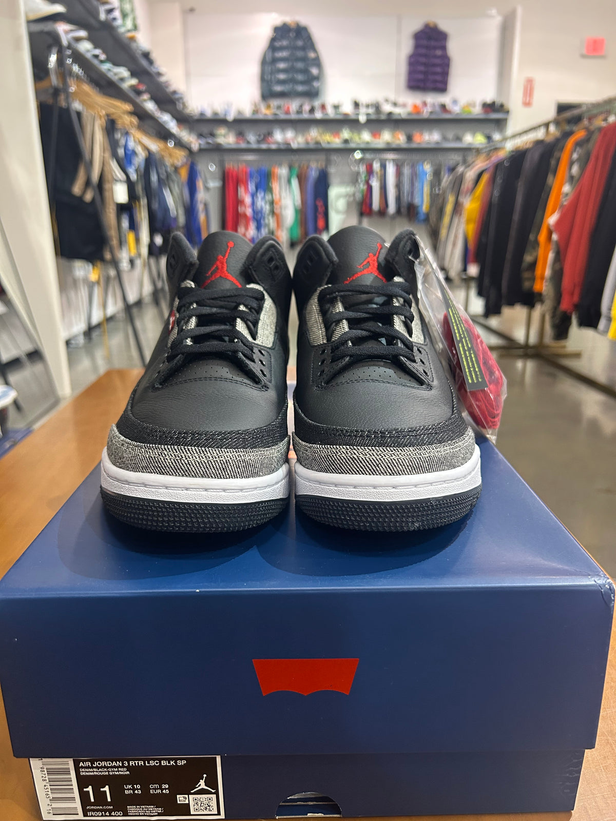 Air Jordan 3 Levi's Black