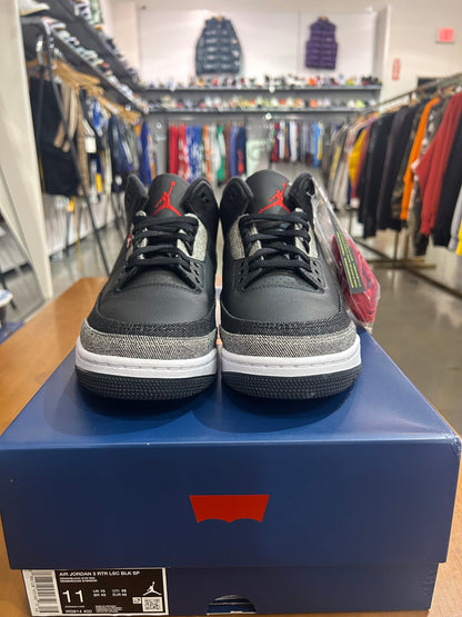 Air Jordan 3 Levi's Black