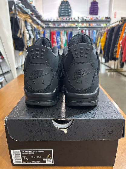 PREOWNED Air Jordan 4 Black Cat