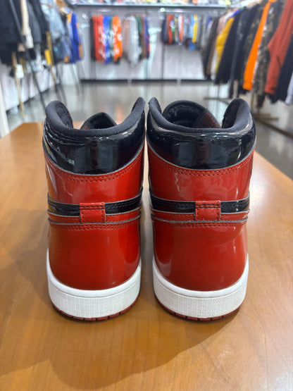 Preowned Air Jordan 1 Patent Bred