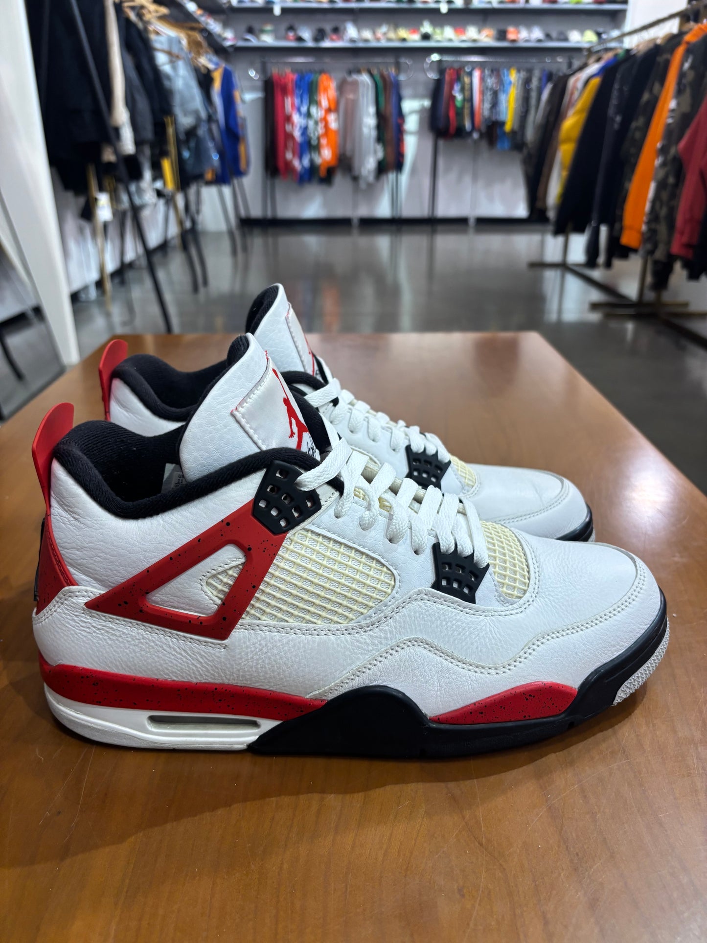Preowned Air Jordan 4 Red Cement