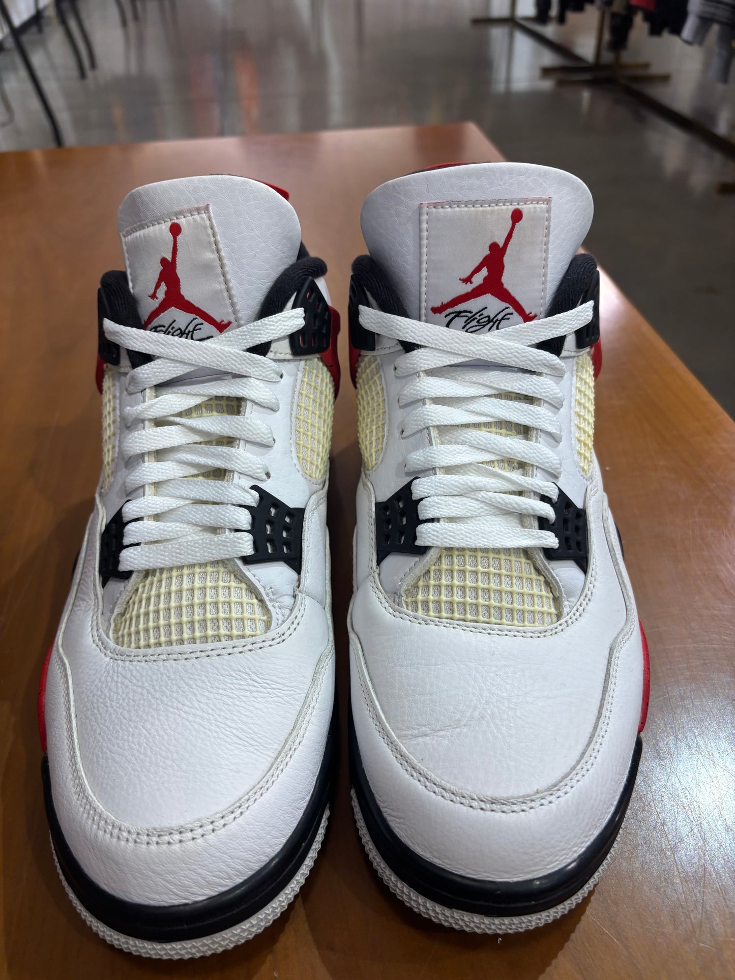 Preowned Air Jordan 4 Red Cement