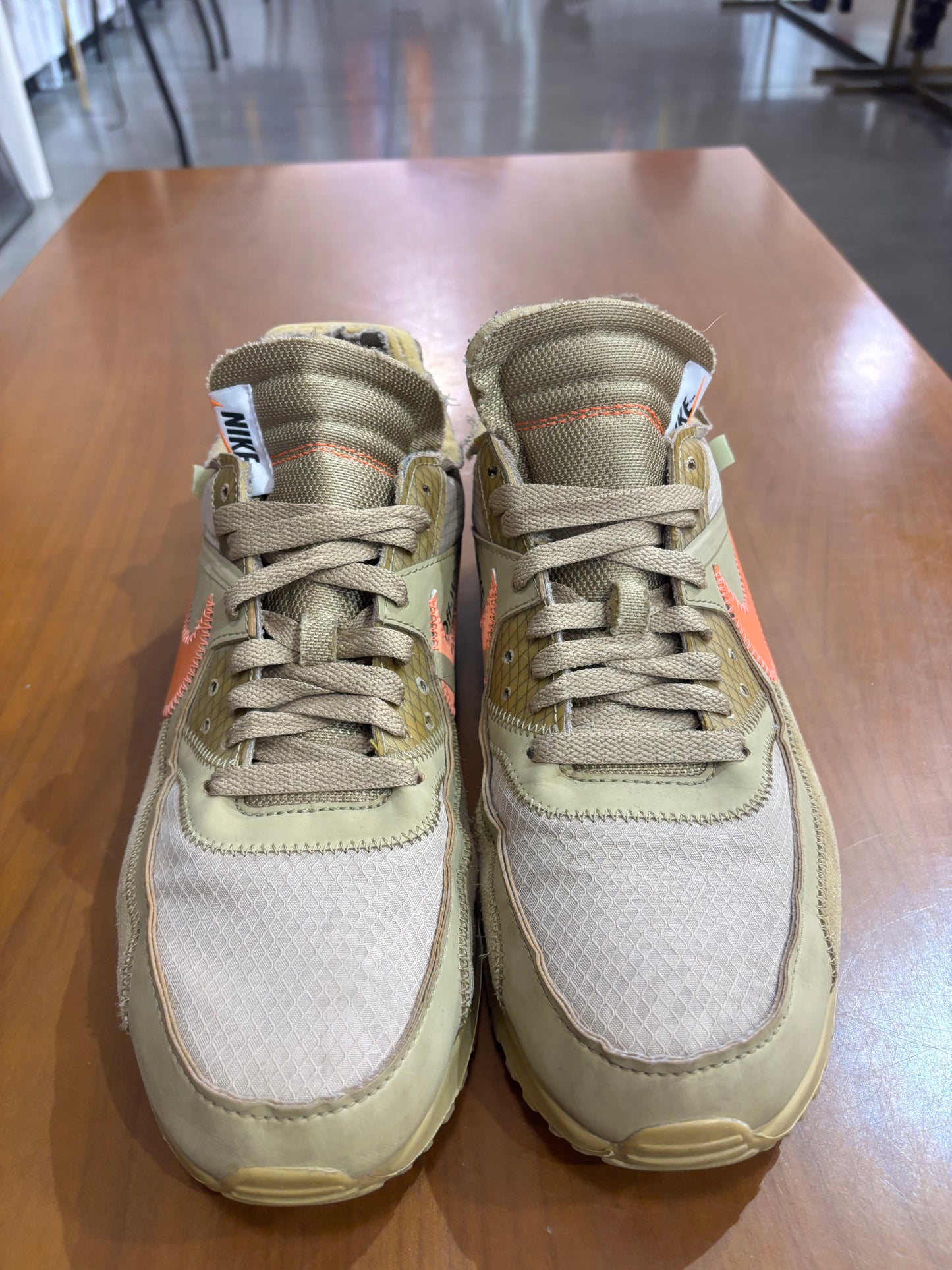 Preowned Nike Air Max 90 Off-White Desert Ore