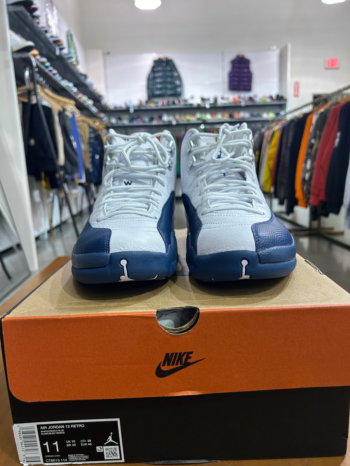 PREOWNED Air Jordan 12 French Blue