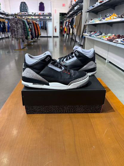 Preowned Air Jordan 3 Black Cement
