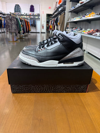 Preowned Air Jordan 3 Black Cement
