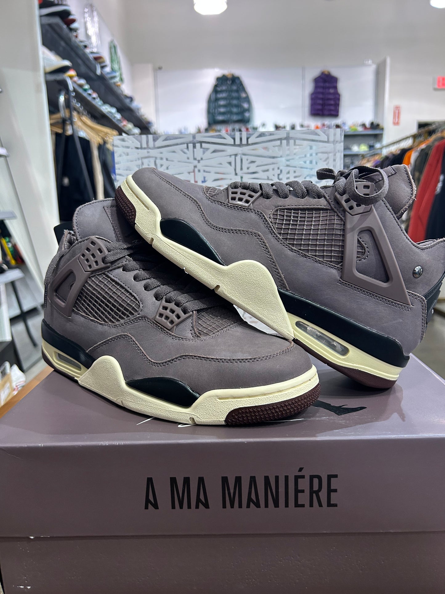 Preowned Air Jordan 4 SP A Ma Maniere Violet Ore