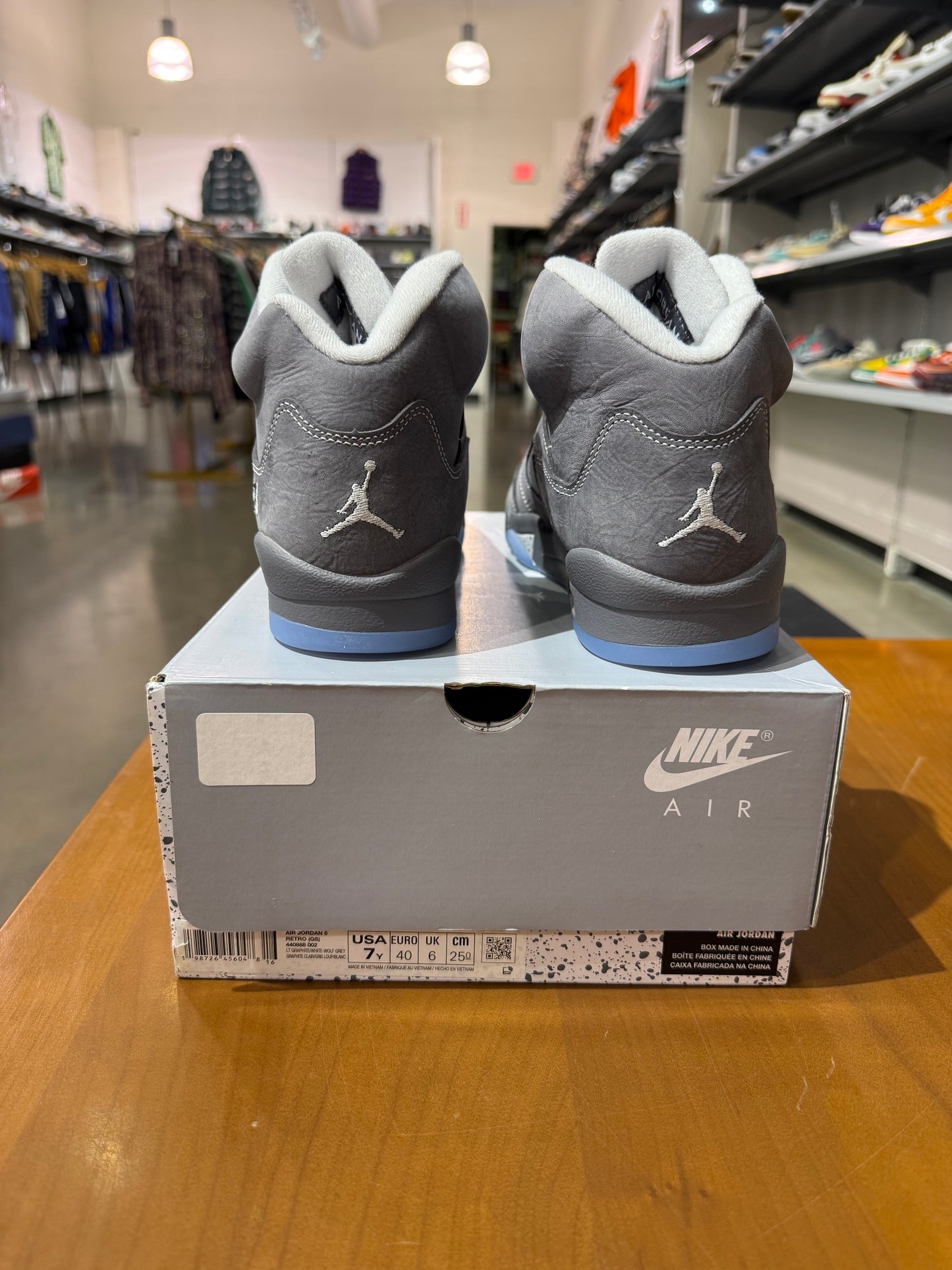 Air Jordan 5 Wolf Grey