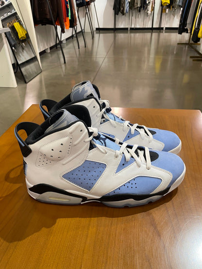 Preowned Air Jordan 6 UNC