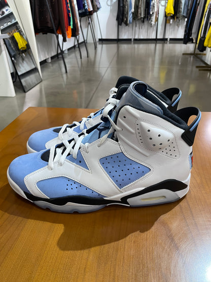Preowned Air Jordan 6 UNC