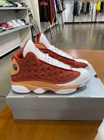 Preowned Air Jordan 13 Dune Red