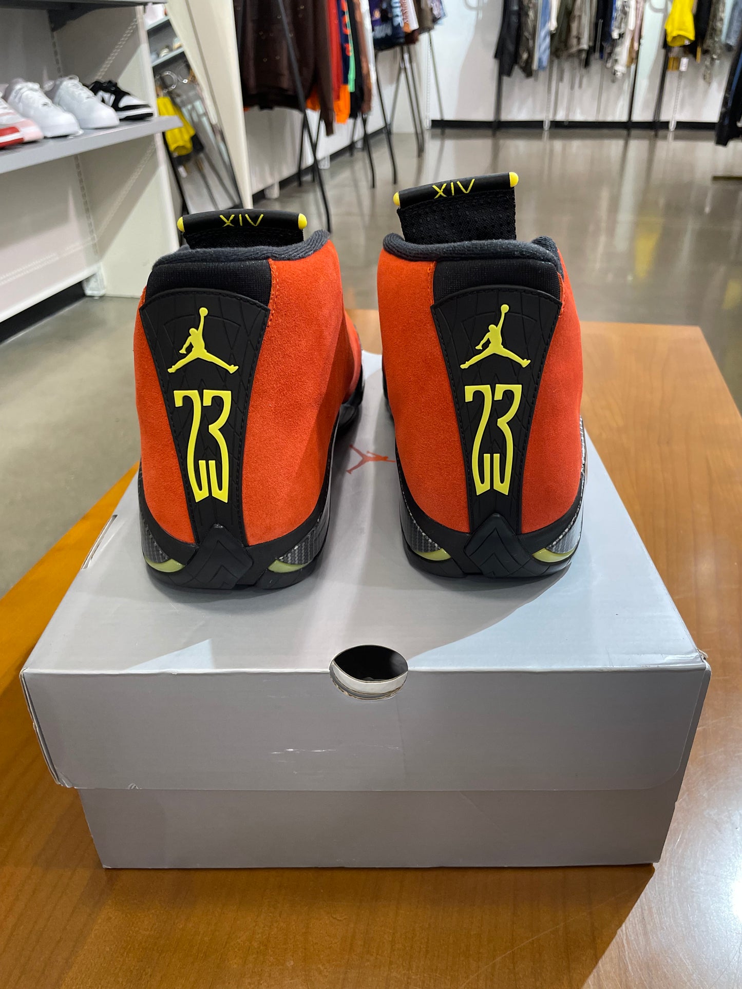 Preowned Air Jordan 14 Ferrari