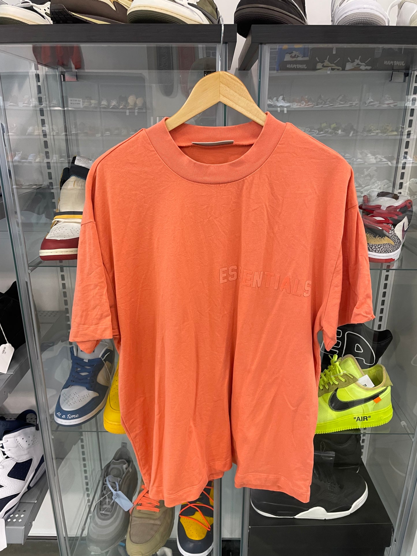 Preowned Essentials Shirt Salmon