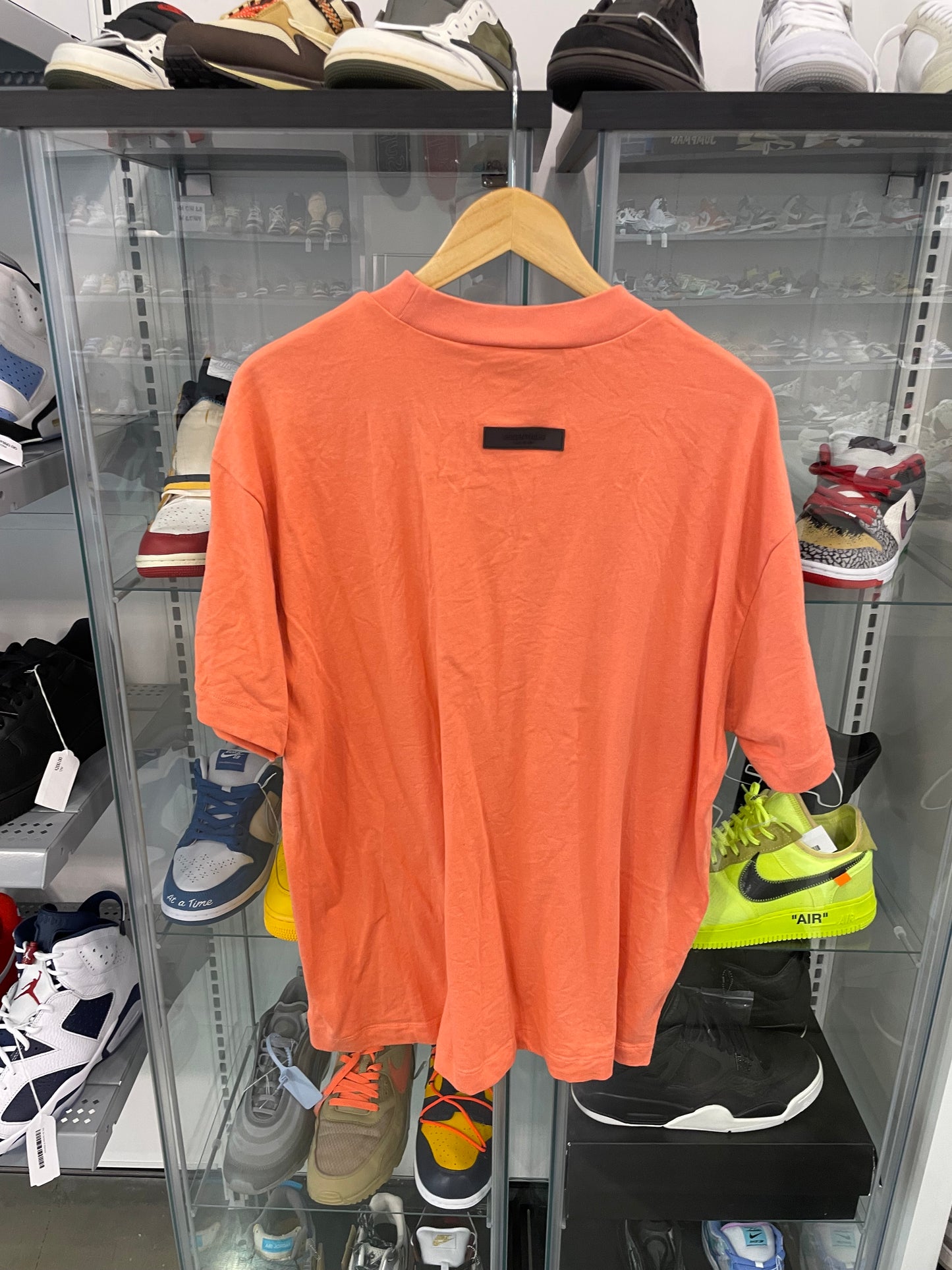 Preowned Essentials Shirt Salmon