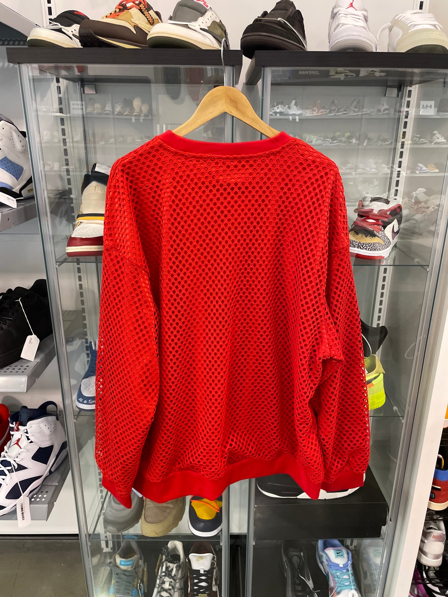 Preowned Valabasas Jersey Long sleeve Red