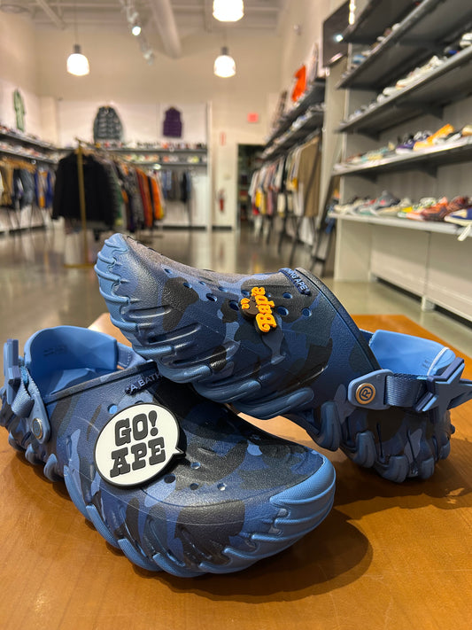 CROCS Echo RO Clog Bape Powder Blue Camo