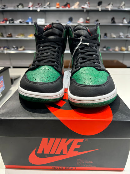 PREOWNED Air Jordan 1 Pine Green Black