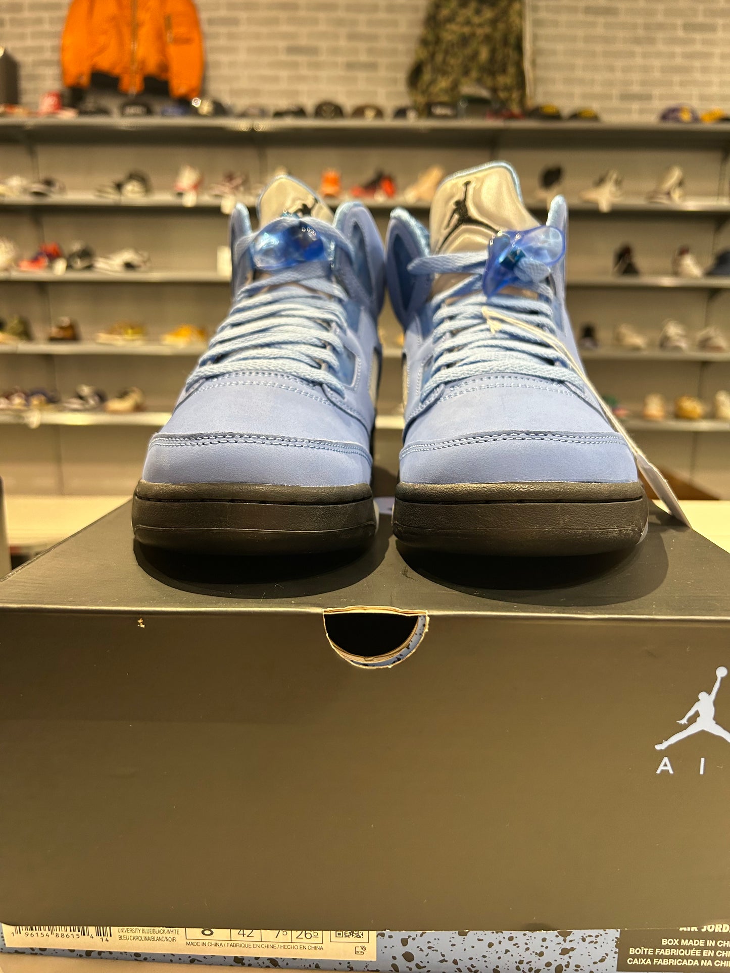 Air Jordan 5 UNC University Blue